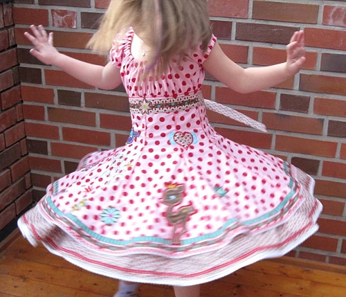 Kleid, Mädchen, Schnittmuster farbenmix, selber nähen Kleid, Mädchen, Schnittmuster farbenmix, selber nähen