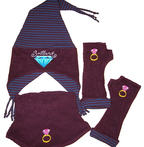 Winterset, Kuschelmützen Schnittmuster farbenmix Donload Schnittmuster farbenmix Mütze, Halswärmer und Stulpen