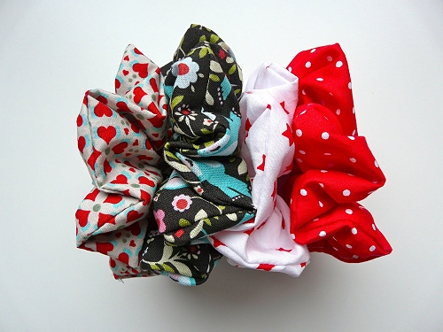 Haargummis selber nähen, gratis Anleitung farbenmix, Schnittmuster Haargummis selber nähen, kostenlose Anleitung farbenmix, Schnittmuster