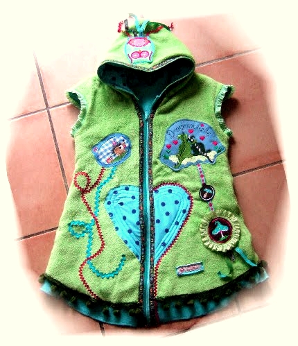 Tunika-Weste, Schnittmuster farbenmix, Anleitung Tunika-Weste, Schnittmuster farbenmix, Anleitung