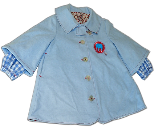 Retro-Mode, Kinderjacke, Schnittmuster farbenmix Retro-Mode, Kinderjacke, Schnittmuster farbenmix