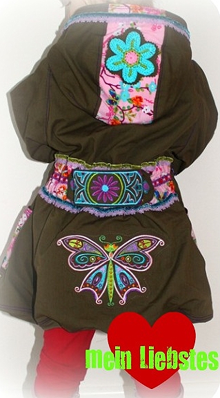 Mantelparka Schnittmuster farbenmix jolijou Mantelparka Schnittmuster farbenmix selber nähen