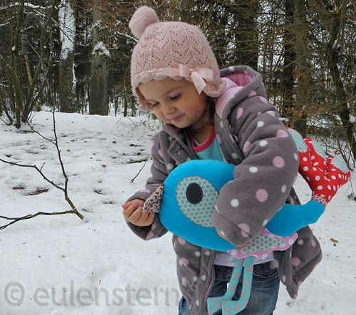 Vogel Schnittmuster LoveChirp farbenmix Vogel Schnittmuster LoveChirp farbenmix