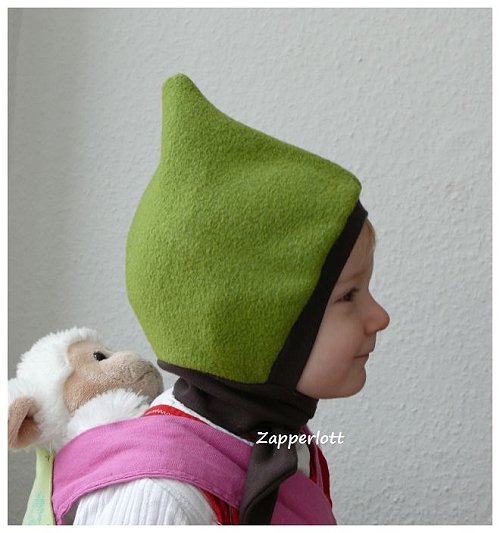 Schnittmuster Zwergenmütze, gratis Download, Anleitung gratis Schhnittmuster Zwergenmütze, Anleitung