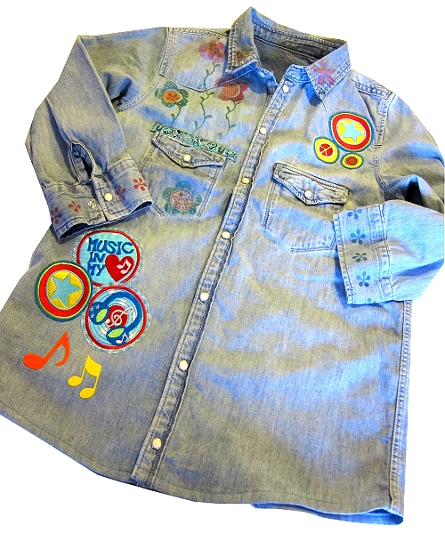 Stoff bestempeln, Stempelfarbe, Jeans, farbenmix Stoff bestempeln, Stempelfarbe, Jeans, farbenmix