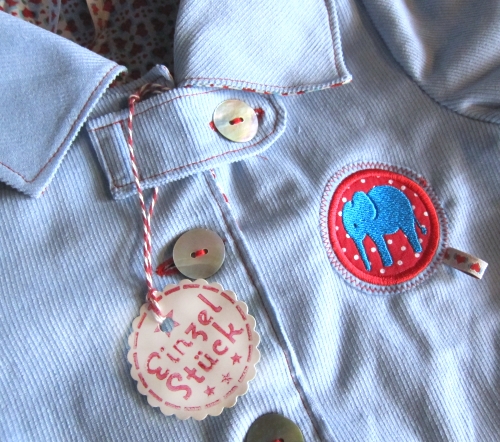 Jacke, Schnittmuster farbenmix Retrojacke, Schnittmuster farbenmix