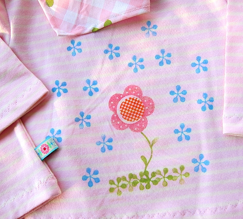 Babykleidung selber nächen, Stoff bestempeln, stempeln, farbenmix Babykleidung selber nächen, Stoff bestempeln, stempeln, farbenmix