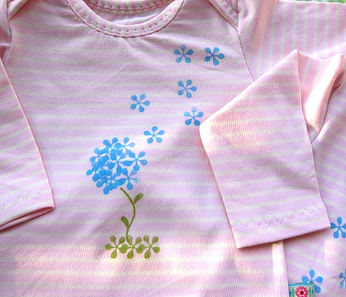 Babysachen selber nähen und stempeln, farbenmix Babysachen selber nähen und stempeln, farbenmix