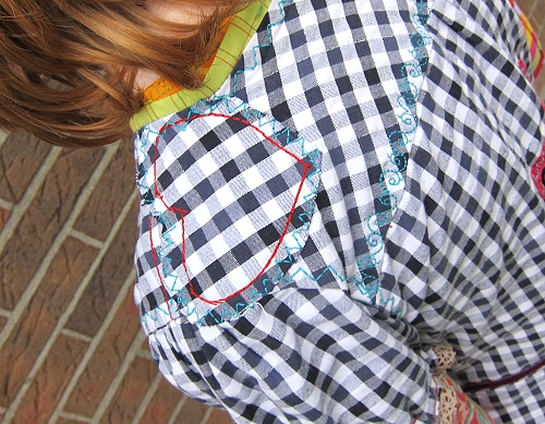 Löcher flicken, Applikationen, farbenmix Löcher flicken, Applikationen, farbenmix