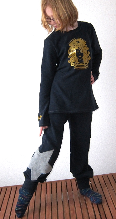 Trainingsanzug, Jogginganzug, Schnittmuster Kinder, farbenmix Trainingsanzug, Jogginganzug, Schnittmuster Kinder, farbenmix