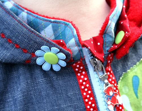 Mantel nähen, holländische Kindermode, Design farbenmix Mantel nähen, holländische Kindermode, Design farbenmix