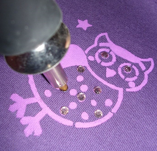 Straßsteine applizieren, Applikator, Tutorial, farbenmix Straßsteine applizieren, Applikator, Tutorial, farbenmix