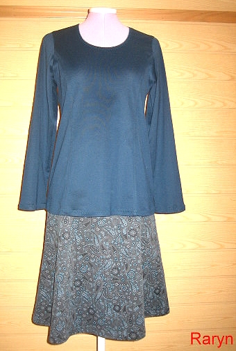 Damen Schnittmuster Rock Shirt, naehen, farbenmix Damen Schnittmuster Rock Shirt, naehen, farbenmix