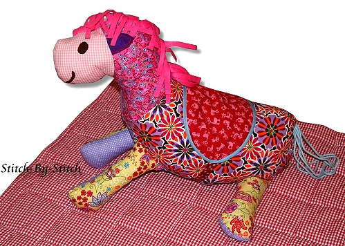 Pferd selber nähen, Anleitung farbenmix, Schnittmuster Pferd selber nähen, Anleitung farbenmix, Schnittmuster