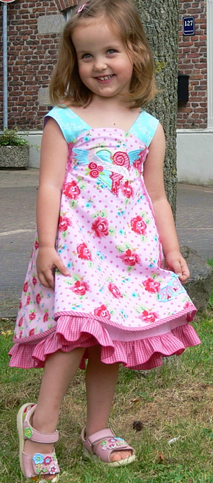 Prinzessinkleid, Schnittmuster FELEIZ, farbenmix Prinzessinkleid, Schnittmuster FELEIZ, farbenmix