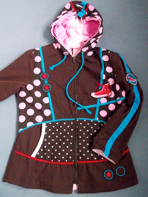 Schnittmuster Kinderjacke Mädchen, Sommerjacke farbenmix Schnittmuster Kinderjacke Mädchen, Sommerjacke farbenmix