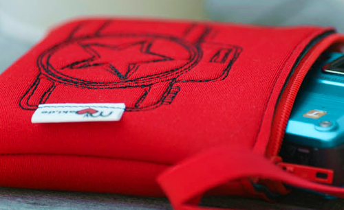 Kameratasche selber nähen, Kamera sticken, Huups, farbenmix, mymaki Kameratasche selber nähen, Kamera sticken, Huups, farbenmix, mymaki