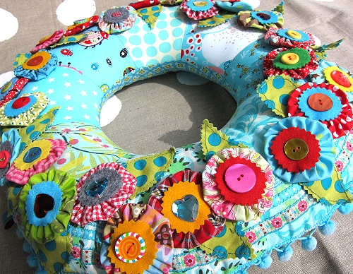 Kranz nähen, Ostern, Weihnachten, Patchwork, farbenmix Kranz nähen, Ostern, Weihnachten, Patchwork, farbenmix