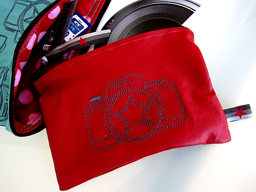 Kameratasche selber nähen, Kamera sticken, Huups, farbenmix, mymaki Kameratasche selber nähen, Kamera sticken, Huups, farbenmix, mymaki