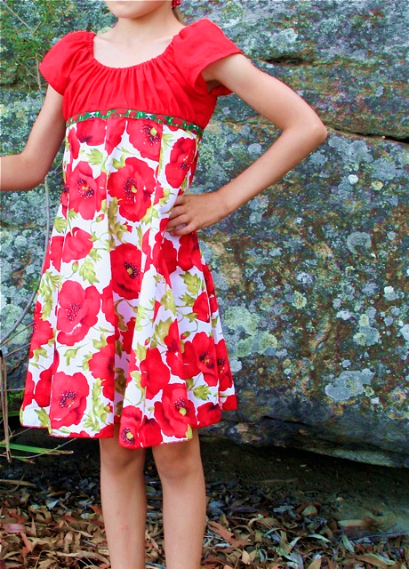 ELODIE, Schnittmuster Mädchenkleid, nähen, farbenmix ELODIE, Schnittmuster Mädchenkleid, nähen, farbenmix