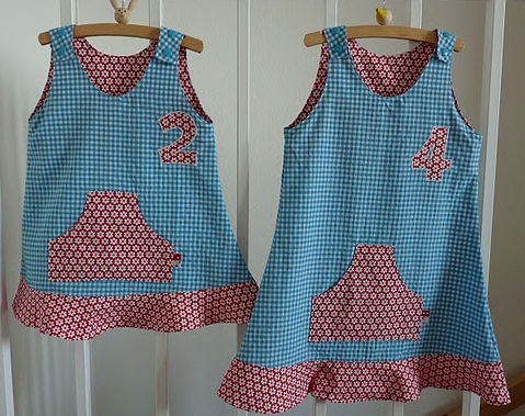 Tunika-Kombi, Kleid, Anfänger-Schnittmuster, farbenmix Tunika-Kombi, Kleid, Anfänger-Schnittmuster, farbenmix
