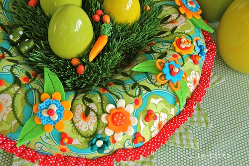 Kranz nähen, Ostern, Weihnachten, Patchwork, farbenmix Kranz nähen, Ostern, Weihnachten, Patchwork, farbenmix