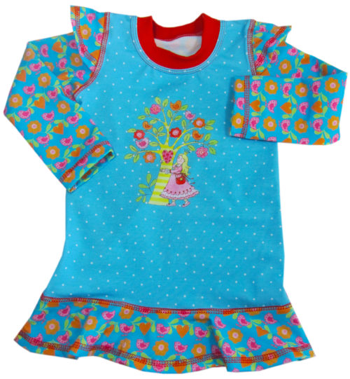 JOYA - Shirtschnittmuster für Mädchen von farbenmix - Kinderkleidung selber nähen mit Schnittmuster Ebooks farbenmix 