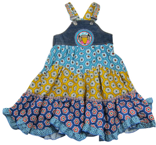 Kleid Sasha von farbenmix Papierschnittmuster Drehkleid, Drehrock, 