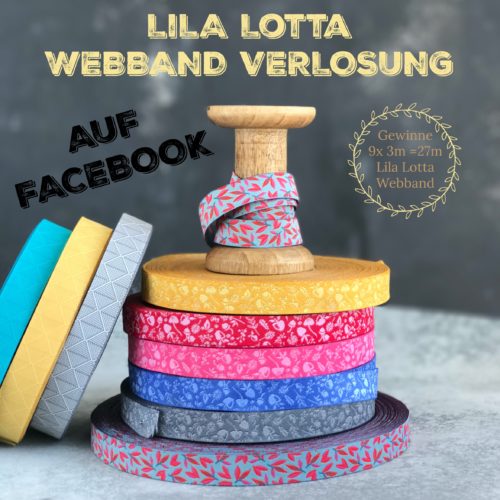 Forest Webband Verlosung jetzt auf der farbenmix Facebook Seite - Lila Lotta Design Forest 