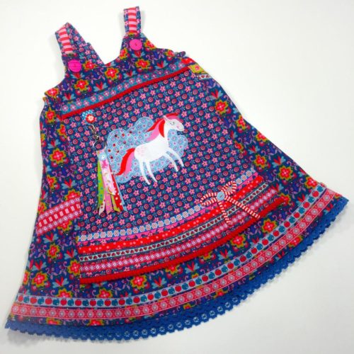 Trägerkleid Vida - ein Schnittmuster für ein Einschulungskleid von farbenmix 