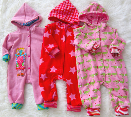 Schnittmuster für Kinderkleidung , Schnittmuster für Babies Overall von farbenmix Nähen für Babys