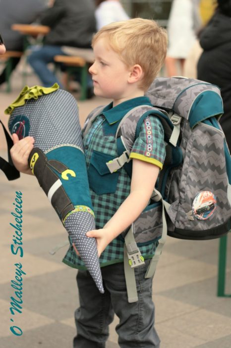 Kinderhemd nähen für Einschulung mit Schnittmuster Ebook von farbenmix JOEY