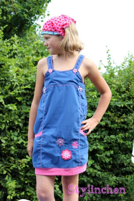 Schnittmuster für warme Tage - Trägerkleid für Kinder Estelle 
