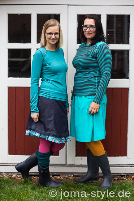 Herbströcke für Damen Schnittmuster Ebook von farbenmix 