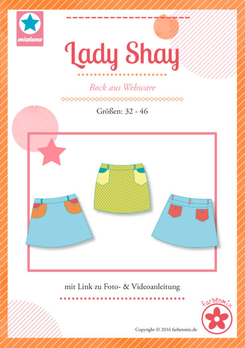 leichte Nähprojekte aus Webware Lady Shaw für Damen bei farbenmix erhältlich 