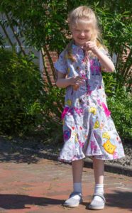 Hemdblusenkleid Gabriella Kinderkleider im farbenmix Shop