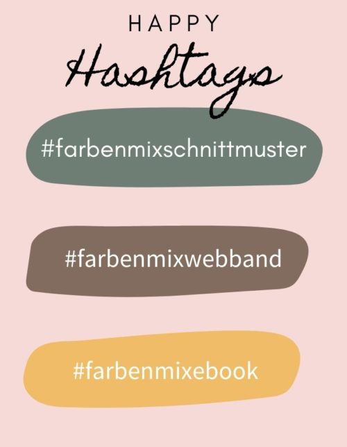farbenmix Hashtag Inspirationen rund ums Nähen 