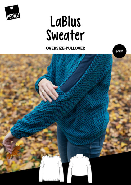 Farbenmix Oversize Pullover LaBlus von pedilu